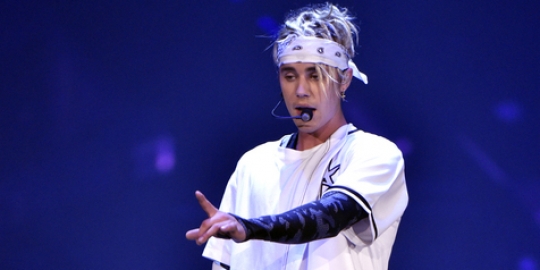 Ucapan menyentuh Justin Bieber di konser 'One Love 