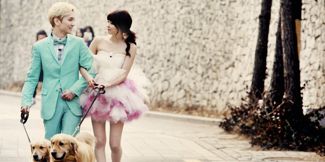 Foto Prewedding Contoh Desain Foto Prewedding