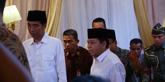 Di depan Jokowi, Setya Novanto puji langkah penguatan ideologi