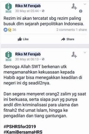 postingan karyawan indosat ooredoo itu riko m ferajab di facebook