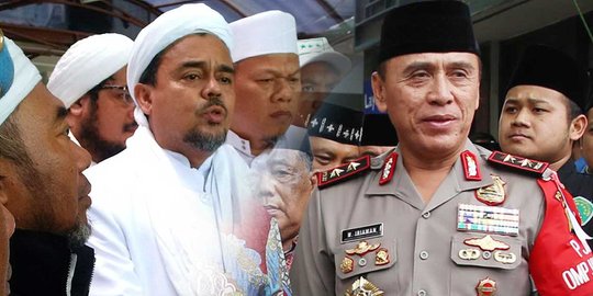 Kapolda Metro ke Rizieq: Pulang, hadapi, selesai