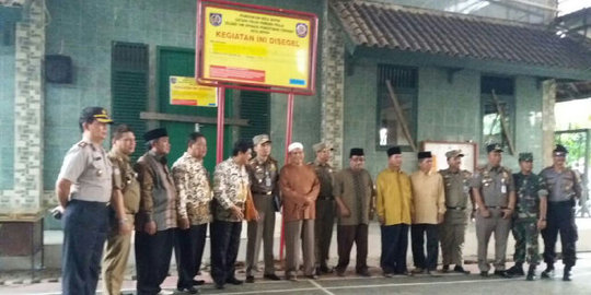 Markas Ahmadiyah di Sawangan disegel untuk mencegah aksi anarkis