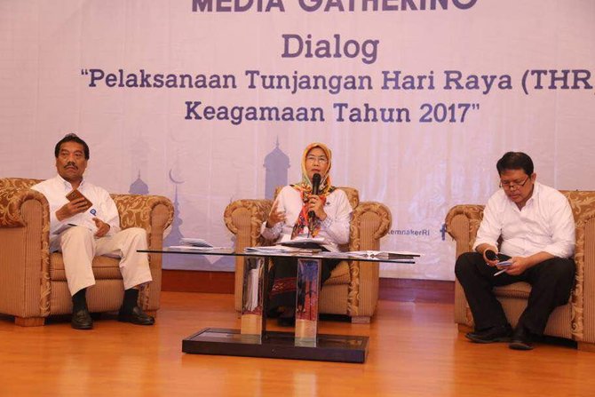 kementerian ketenagakerjaan membuka posko thr 2017