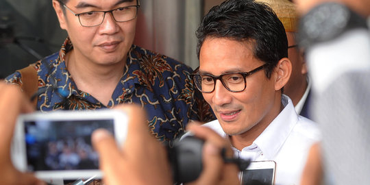 Mengaku jadi korban, Sandiaga dukung fatwa MUI soal muamalah medsos