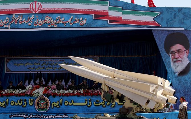 parade hari angkatan bersenjata iran