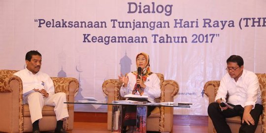 Menaker: THR pekerja wajib diberikan selambatnya H-7 