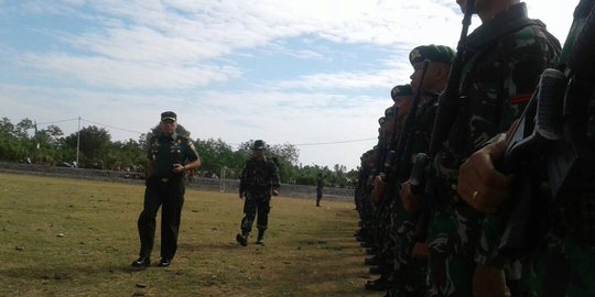 Operasi Teritorial TNI digelar, 300 prajurit jaga batas NKRI di NTT