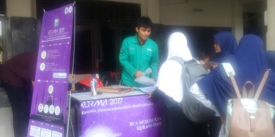 Aksi inspiratif UKM Fajrul Islam Universitas Gunadarma