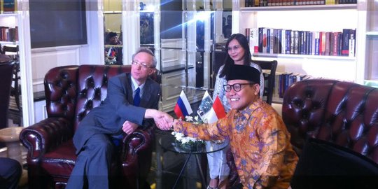 Datangi PKB, Dubes Rusia bahas kerjasama penanggulangan terorisme