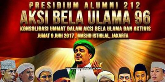 Tak diizinkan, Alumni 212 tetap gelar Aksi Bela Ulama 96 di Istiqlal