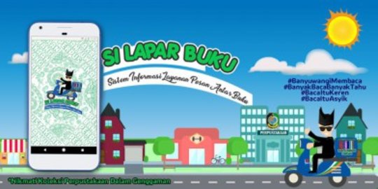 Mengenal Silapar, aplikasi pinjam buku secara online di Banyuwangi