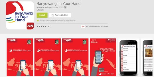 Banyuwangi In Your Hand, aplikasi yang memudahkan para wisatawan