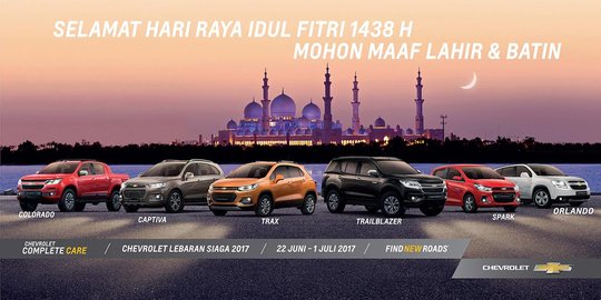 Chevrolet siapkan posko siaga di jalur mudik Jawa-Bali-Sumatera