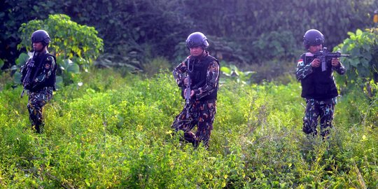 Brimob cegah militan Maute masuk Indonesia lewat tiga pulau terluar