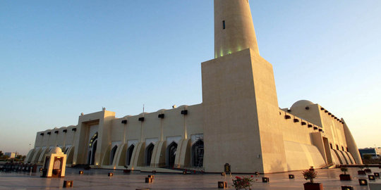 Mengagumi kemegahan masjid terbesar di Qatar