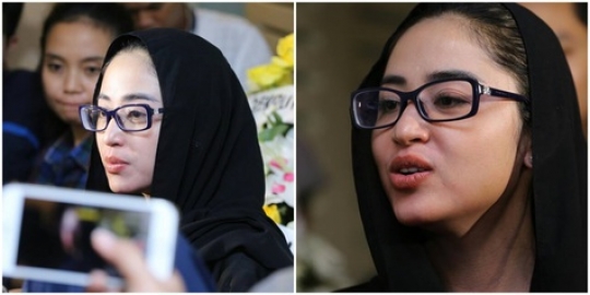 Peduli Keluarga Jupe, Dewi Perssik Usahakan Temani Mama Sri