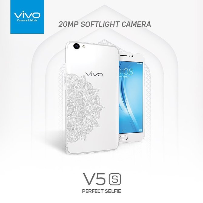 vivo v5s pure white limited edition resmi meluncur hari ini 2