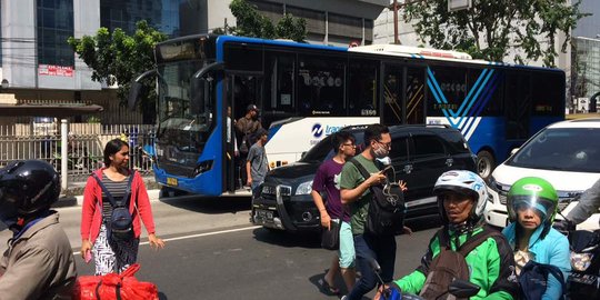 Sopir TransJakarta kembali mogok kerja jika tuntutan diabaikan