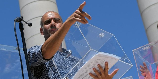 Pelatih Manchester City dukung referendum kemerdekaan Catalan
