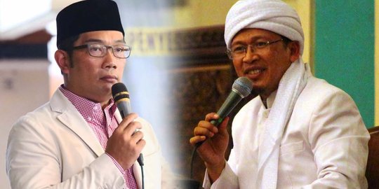 Istikharah Aa Gym dan pasrahnya Ridwan Kamil hadapi Pilgub Jabar