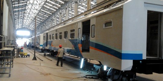 Kereta buatan Madiun siap diekspor hingga ke Afrika