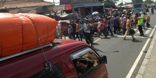 Pasar tumpah dan jalan rawan di Solo yang harus diwaspadai pemudik