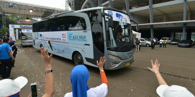 Hasil gambar untuk Mudik Gratis Lebaran 2017, BRI Siapkan Bus untuk 16 Ribu Nasabah