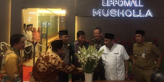 Lippo Mall Puri resmikan musala di lantai 2