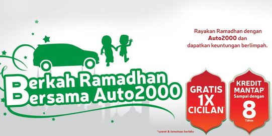 Program Auto2000, DP 10 jutaan bisa bawa pulang mobil Toyota