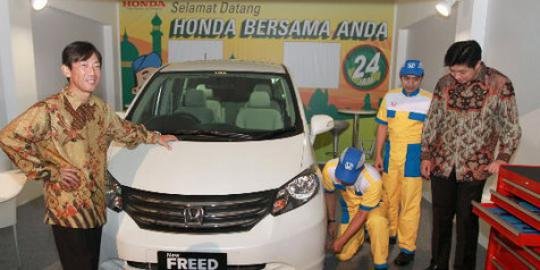 Honda siapkan 109 bengkel siaga hadapi mudik lebaran