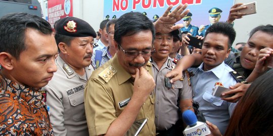 Djarot: Mohon maaf Jakarta masih macet