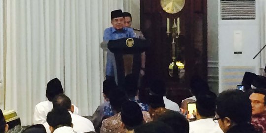 Anies-Sandi pimpin DKI, JK minta ICMI buka puasa di Balai Kota