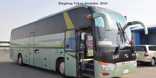 Inilah bus yang akan digunakan jemaah haji Indonesia di Arab Saudi