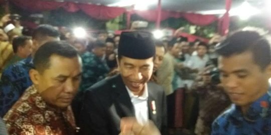 'Priwe Kabare' ucapan Presiden Jokowi sapa santri di Banyumas