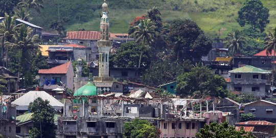 Porak-poranda Marawi akibat perang