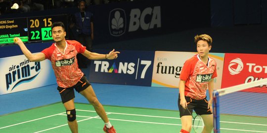 Aksi Tontowi/Liliyana bekuk unggulan China di final Indonesia Open