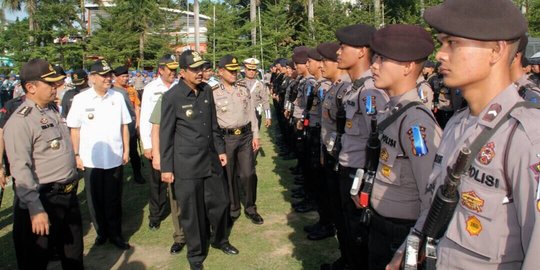 7.724 Personel Polda Sumut amankan Lebaran 2017