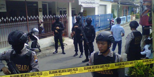 Densus 88 bekuk terduga teroris di Malang