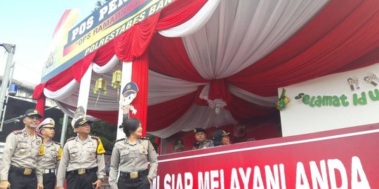 Operasi Ramadniya, Polrestabes Bandung siagakan 34 pos pengamanan