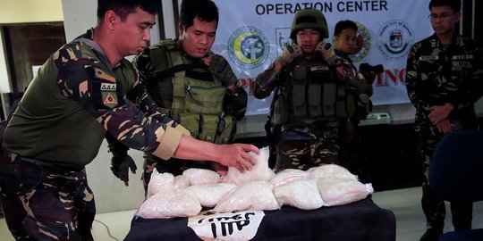 Militer Filipina temukan 11 kg sabu di markas Maute