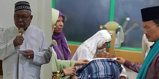 Ketua masjid di Palembang wafat saat sambutan di depan wali kota
