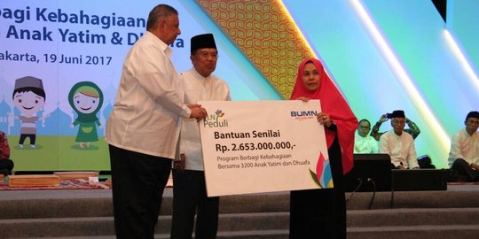 PLN Berbagi Bersama Anak Yatim dan Dhuafa Se-Nusantara