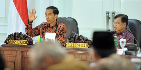 Jokowi dan JK buka puasa bersama keluarga besar Polri