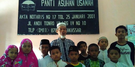 Kisah ketulusan Haji Sangkala biayai panti asuhan dari jual angkot