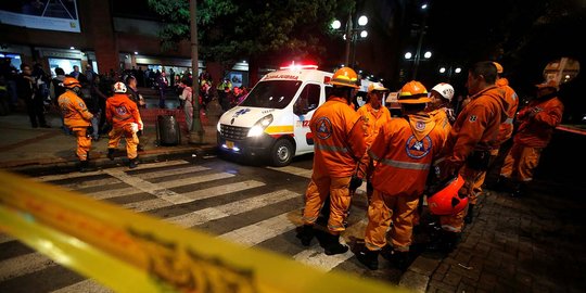 Ledakan bom di Stasiun Kereta Brussel, pelaku ditembak petugas