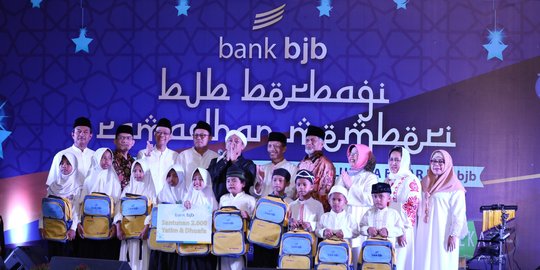 Bank bjb santuni 20 ribu anak yatim piatu dan kaum dhuafa