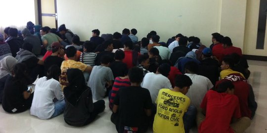 Ratusan remaja yang diamankan Polres Jaksel mayoritas tak punya SIM