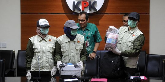 Gepokan uang Rp 1 miliar hasil OTT Gubernur Bengkulu