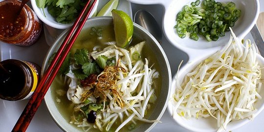 Pho ayam, mie beras ala Vietnam yang bikin lidah bergoyang 