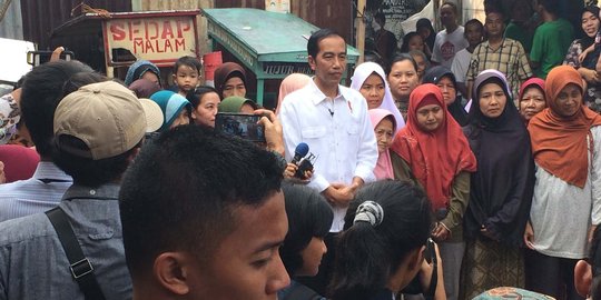Presiden Jokowi marah karena pembagian beras sejahtera lambat